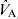 \hat{V}_{\rm A}