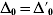 \rmDelta _{\setnum{0}} \equals \rmDelta \prime_{\setnum{0}}