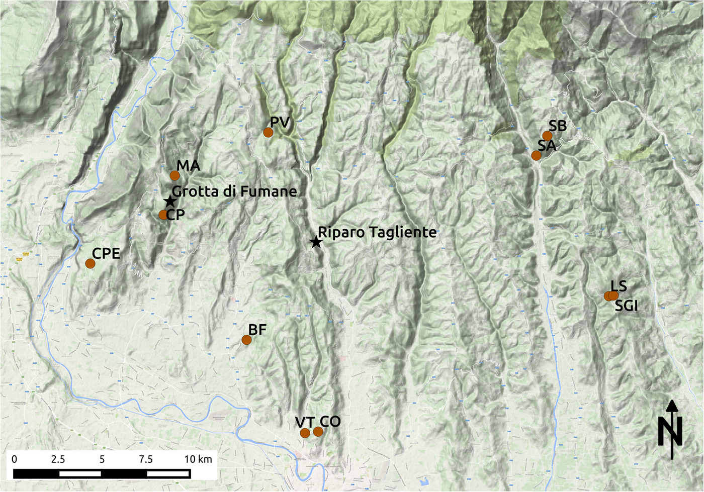 Sourcing and processing of ochre during the Late Upper Palaeolithic at  Tagliente Rock-shelter (NE Italy) based on conventional X-ray powder  diffraction analysis