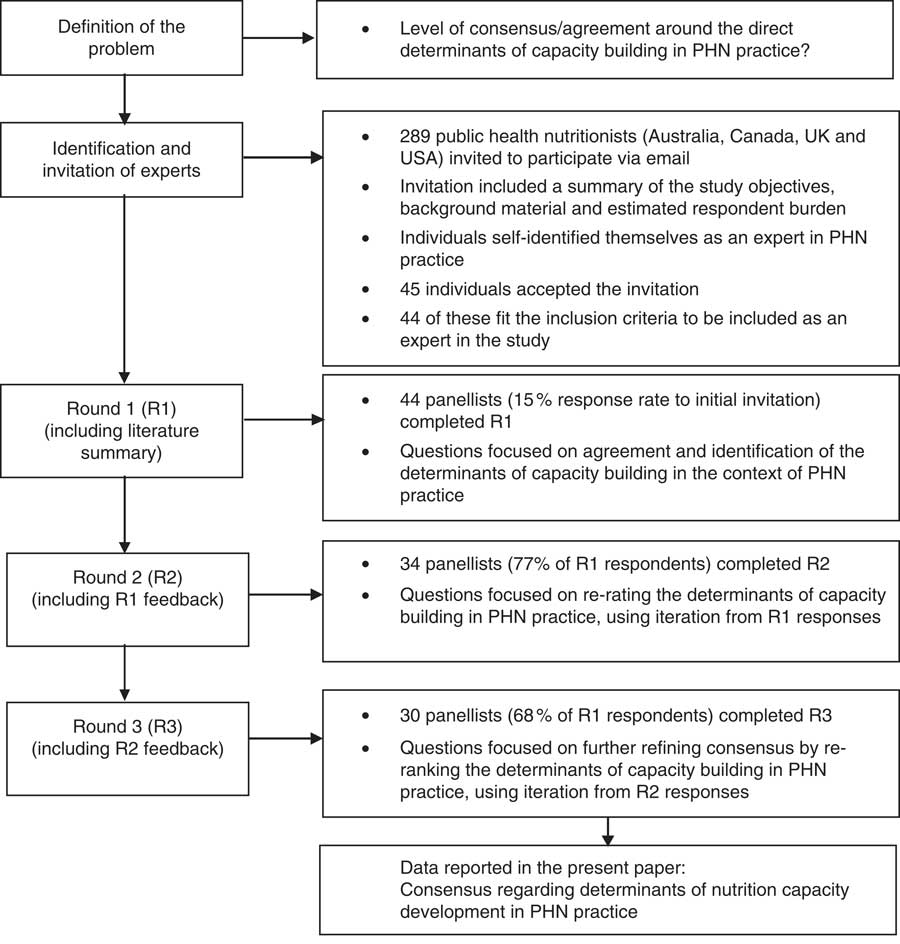 Practitioner Consensus On The Determinants Of Capacity Building Practice In High Income Countries Public Health Nutrition Cambridge Core