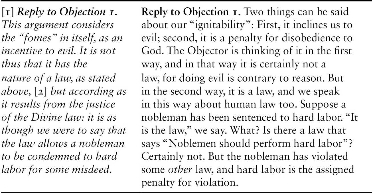 St Thomas S Prologue To Question 91 Of The Various Kinds Of Law Commentary On Thomas Aquinas S Treatise On Law