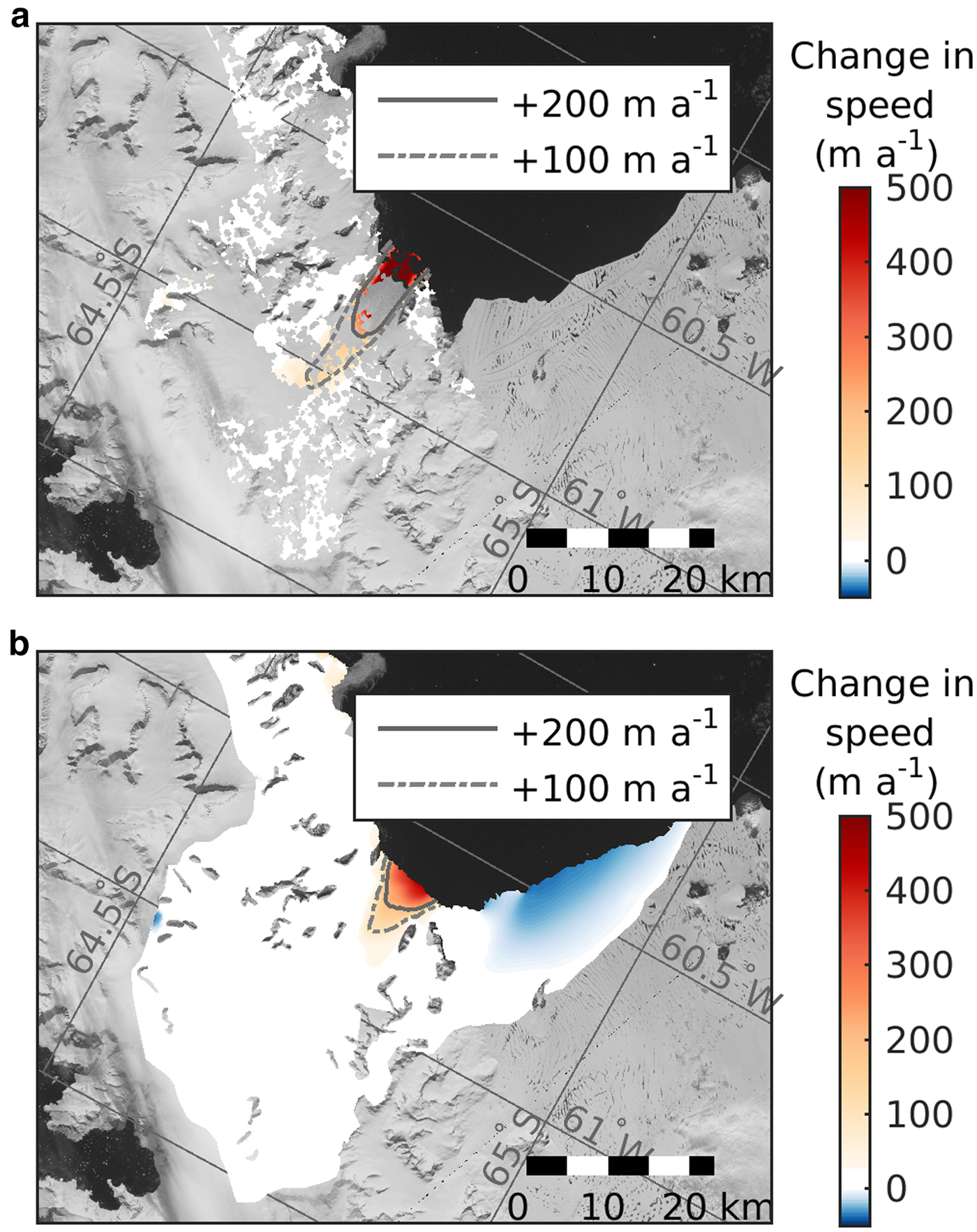 Changes in iceshelf buttressing following the collapse of Larsen A Ice