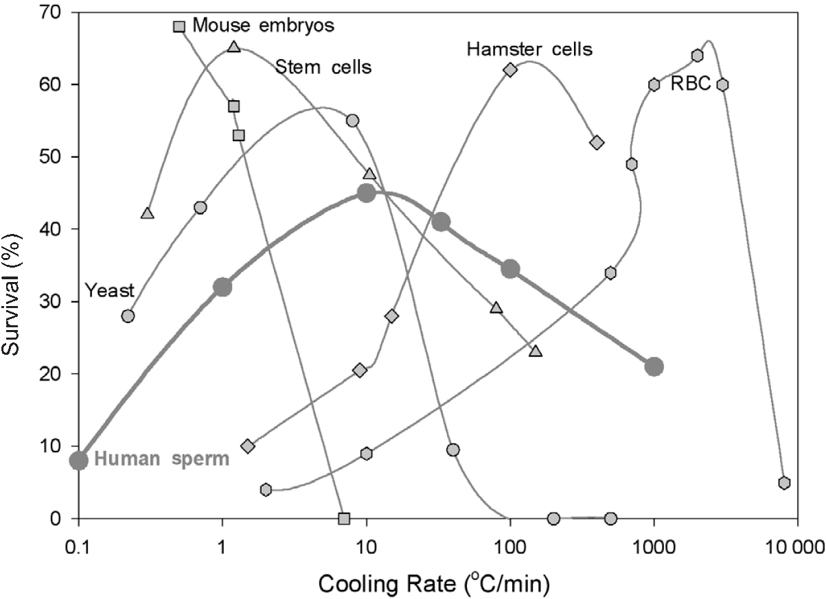 The history of sperm cryopreservation (Chapter 1) - Sperm Banking