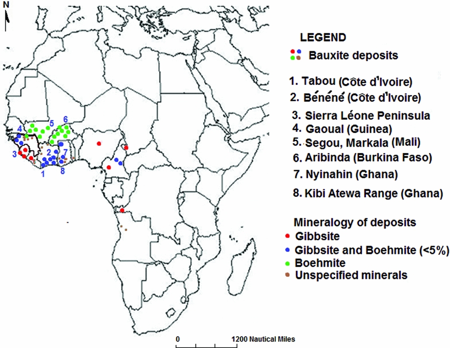 Bauxite deposits in Suriname Geological context and resource development Netherlands Journal