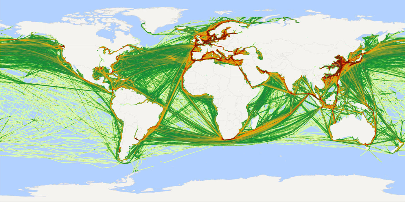 Mapping Global Shipping Density From AIS Data | The Journal Of ...