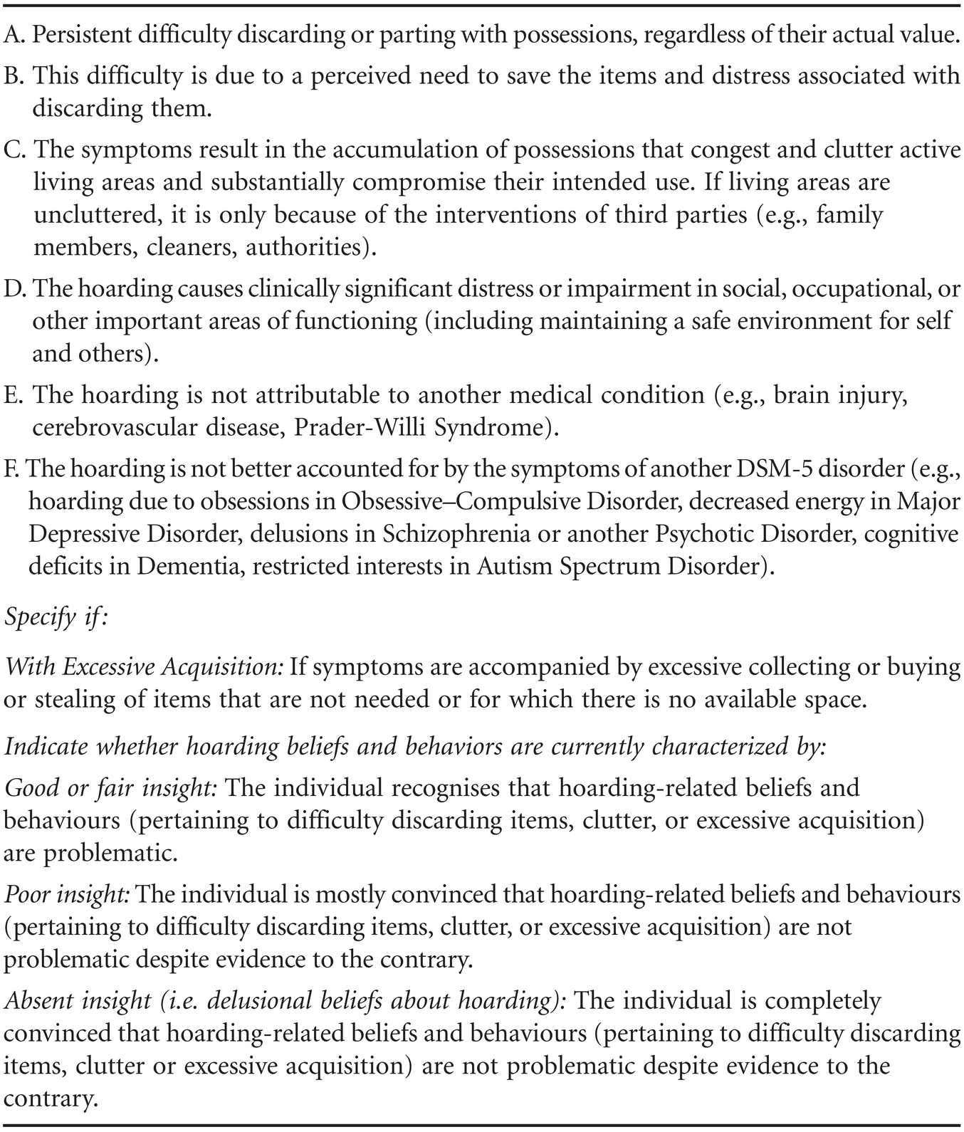 delusional disorder dsm 5