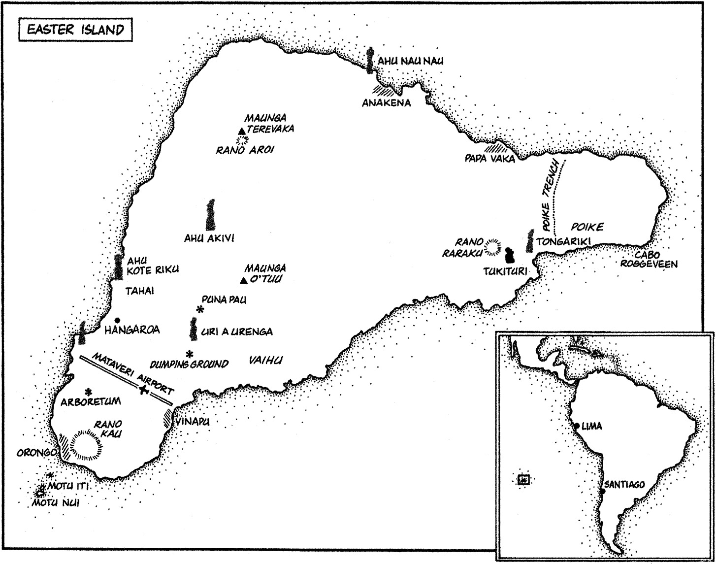 picture Motu Nui Map the incredible survival of rapa nui