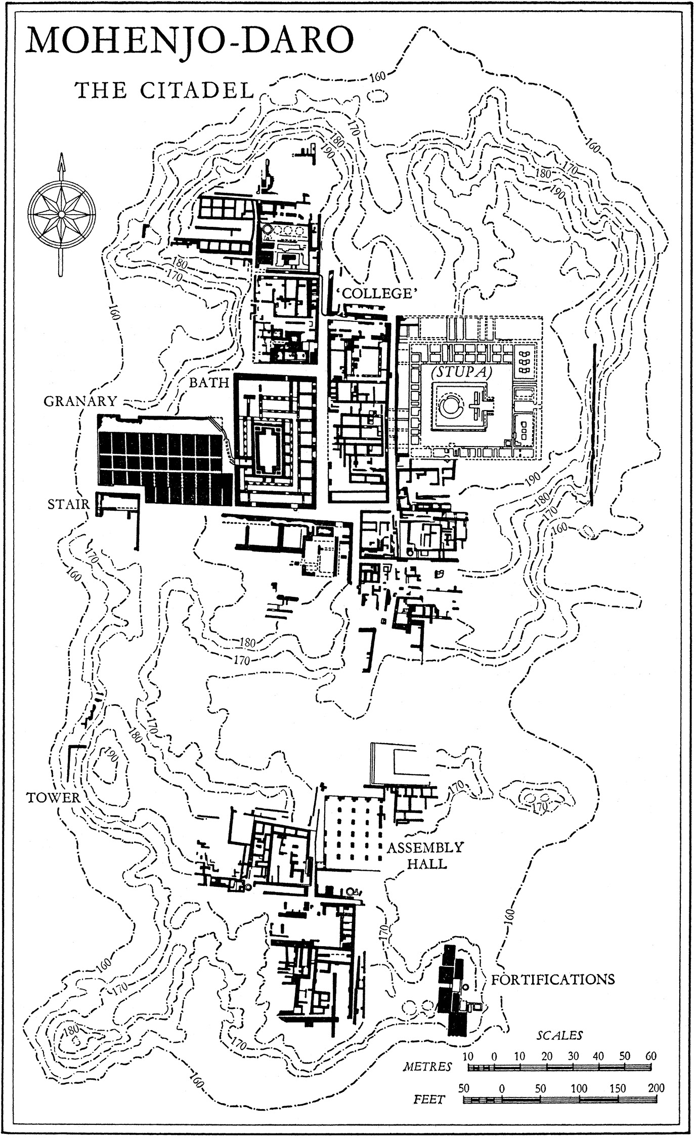 Mohenjo Daro Civilization Map