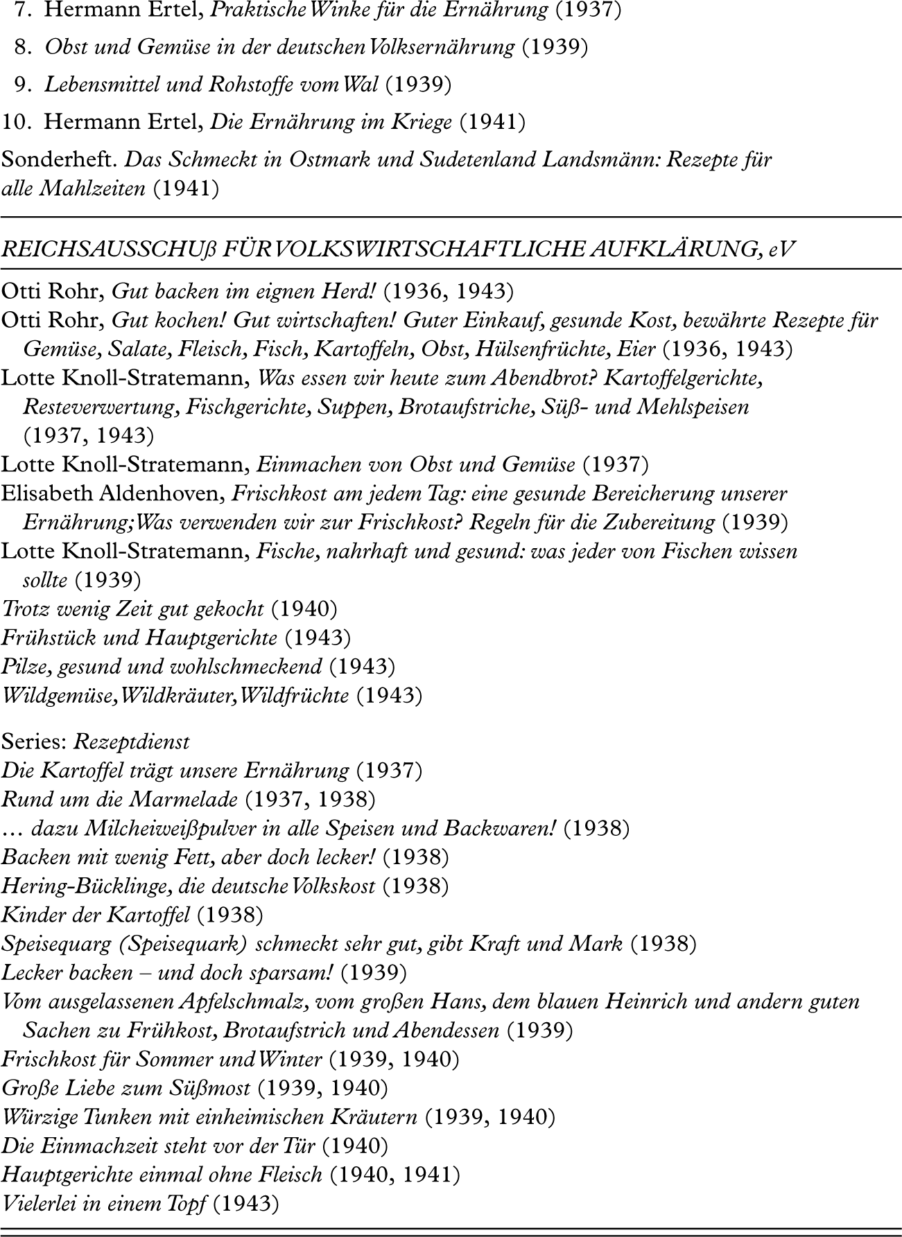 Nature And The Nazi Diet Chapter 5 Eating Nature In - 