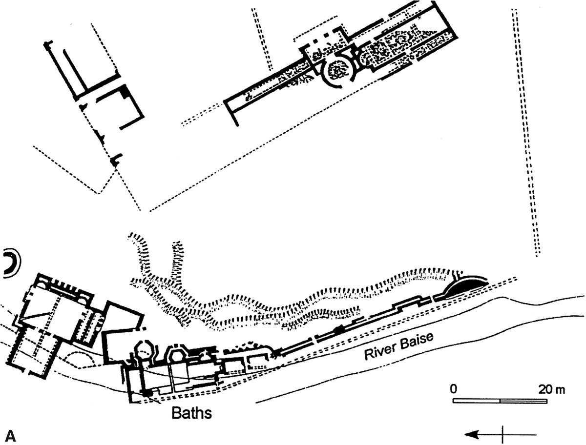 Gardens in Baths and Palaestras (Chapter 6) - Gardens of the Roman Empire