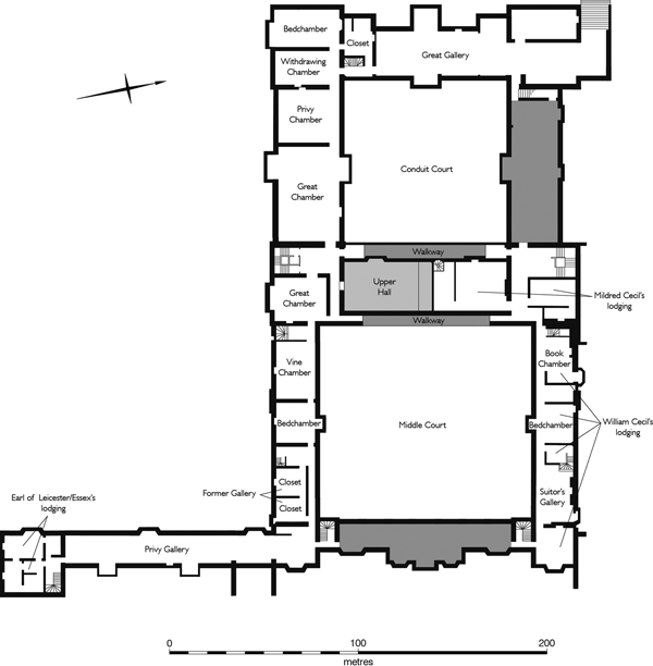 Theobalds Hertfordshire The Plan And Interiors Of An Elizabethan