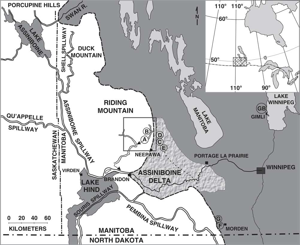 Lake Agassiz, Map, Manitoba, & Facts