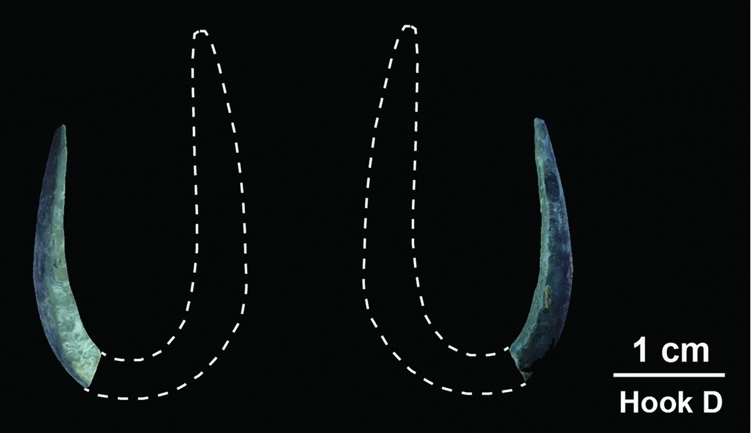 Fishing in life and death: Pleistocene fish-hooks from a burial