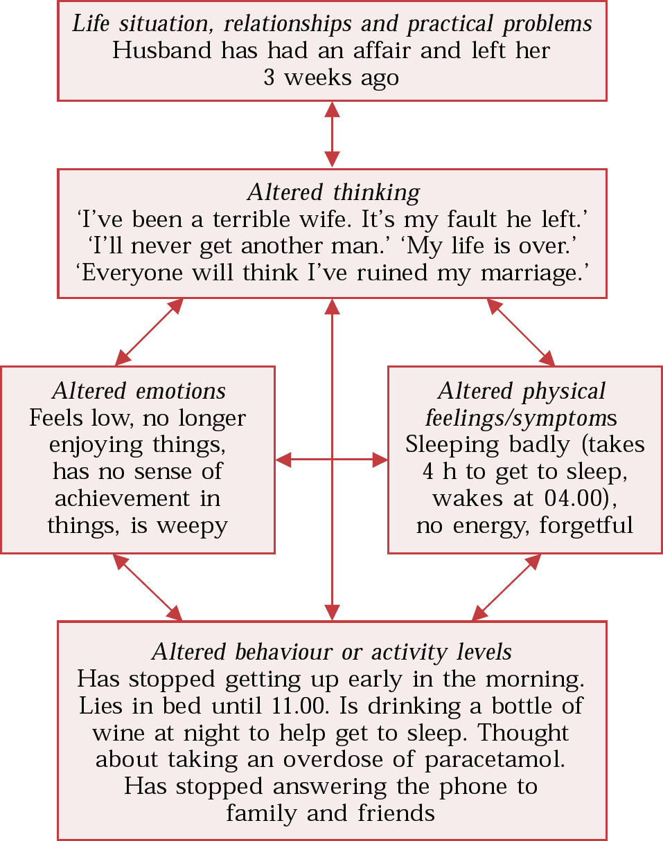 Cbt 5 Areas Model Example