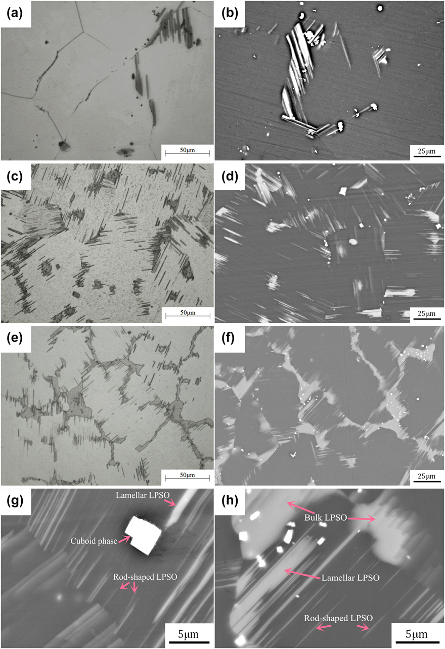 Microstructure evolution and mechanical properties of Mg–10Gd–3Y
