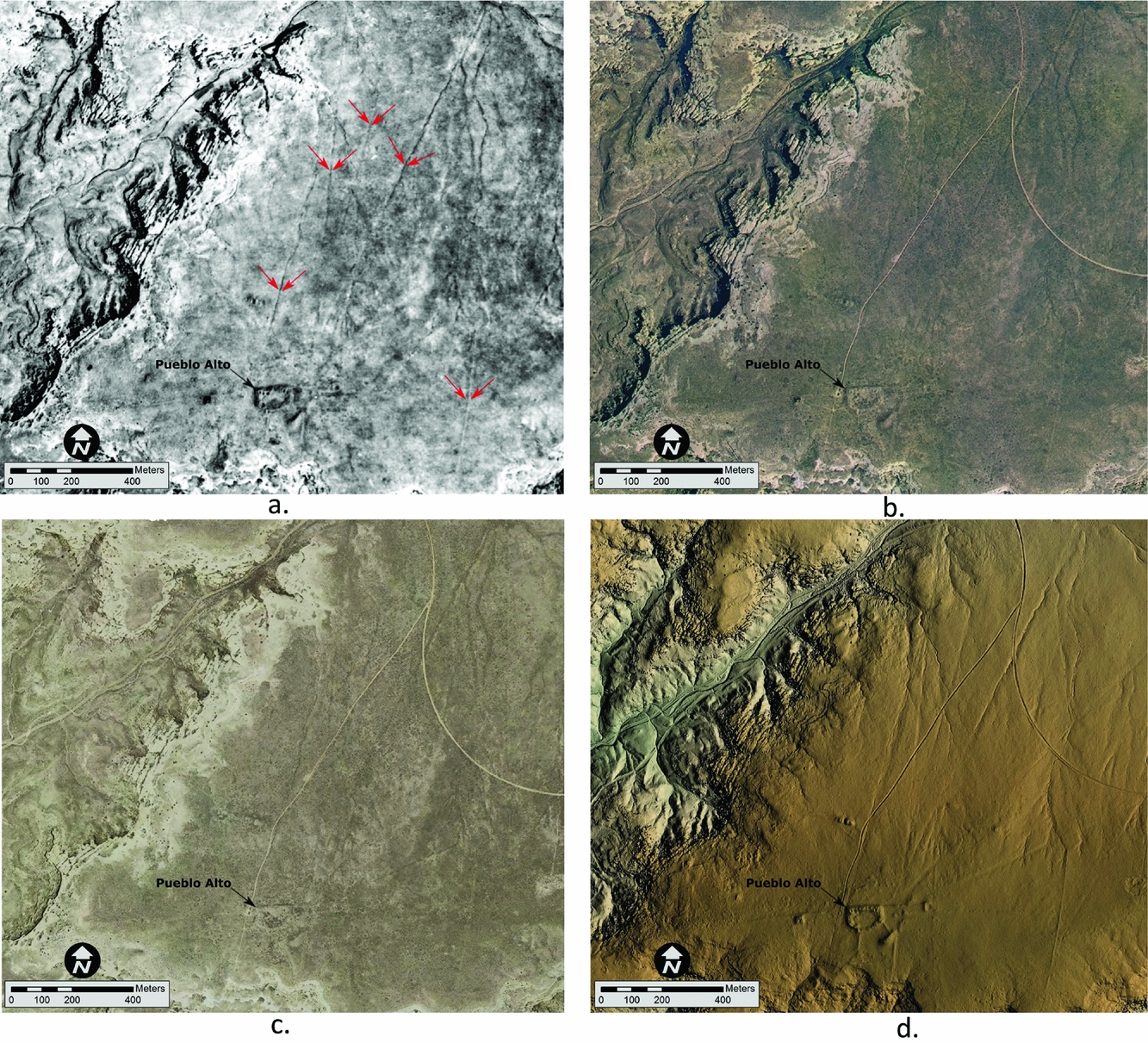 Remote Sensing of Chaco Roads Revisited Advances in