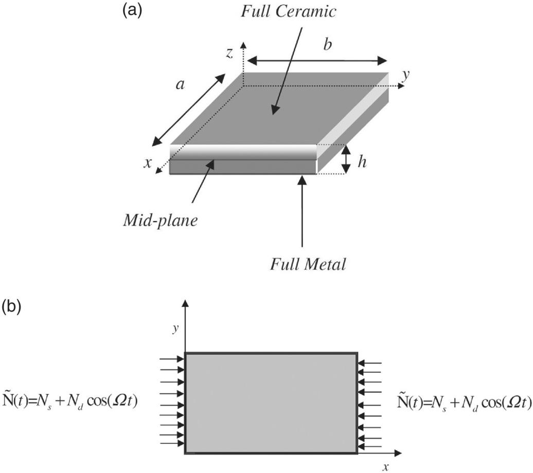Nonlinear Stability And Vibration Of Fgm Rectangular Plates Under Static And Dynamic Loads Chapter 9 Nonlinear Mechanics Of Shells And Plates In Composite Soft And Biological Materials