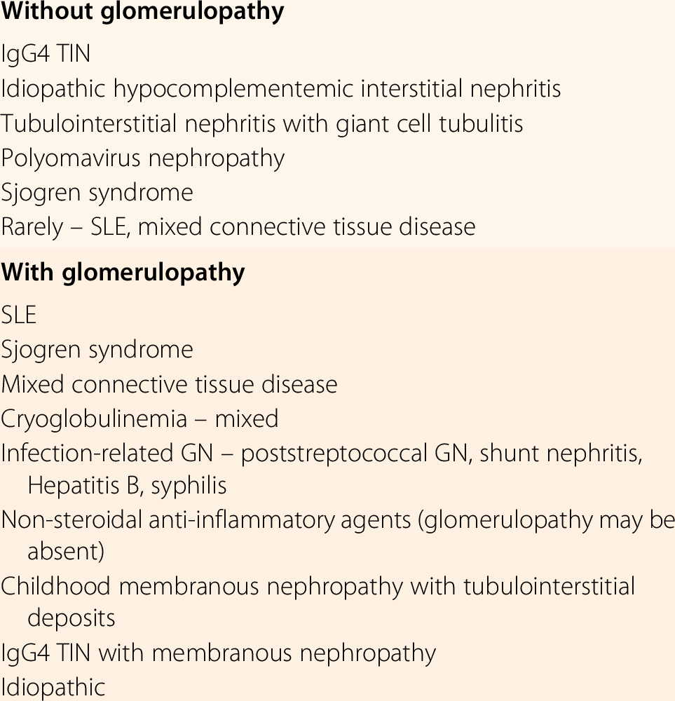 Tubulointerstitial Diseases Chapter 12 Silvas - 