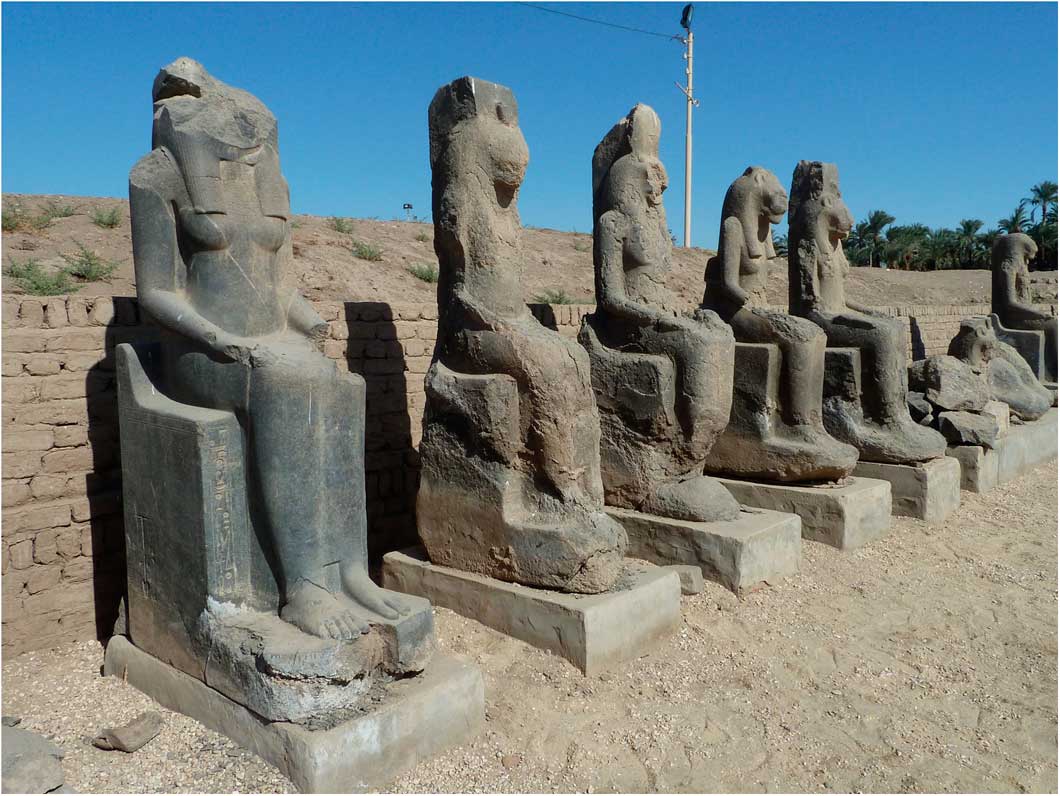 SEKHMET STATUES FROM THE REIGN OF AMENHOTEP Iii IN THE BRITISH MUSEUM ...