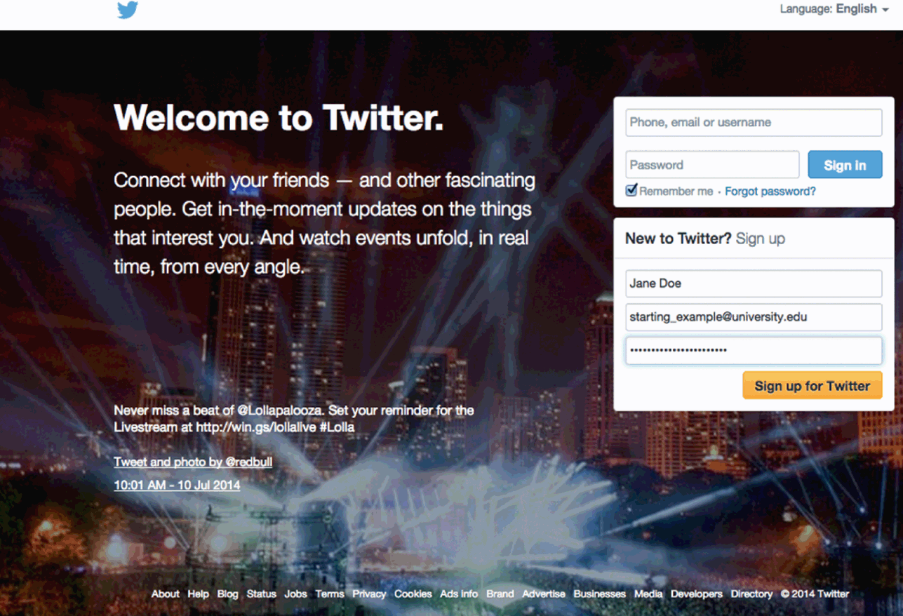 Twitter As Data Twitter As Data