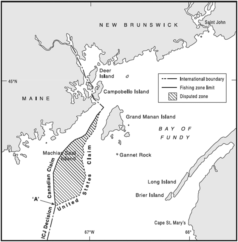 Why Does Canada Have So Many Unresolved Maritime Boundary Disputes Canadian Yearbook Of International Law Annuaire Canadien De Droit International Cambridge Core