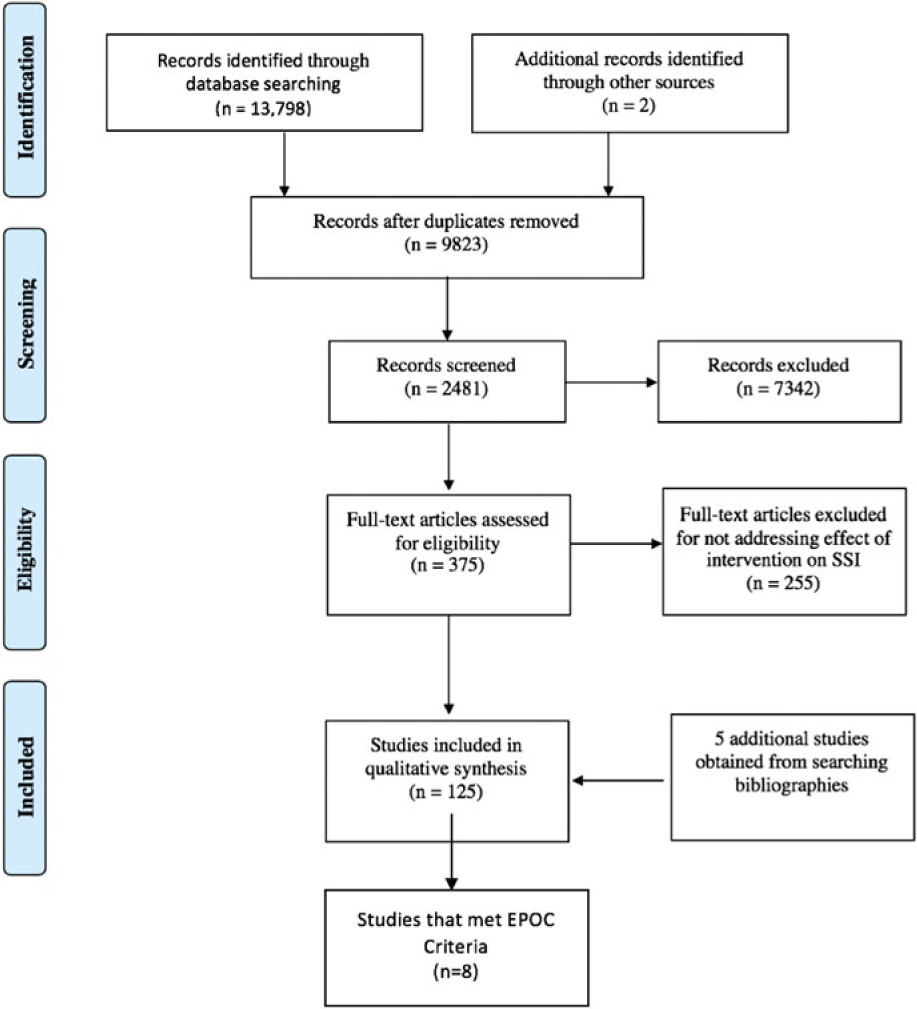 Implementation Strategies To Reduce Surgical Site Infections: A ...