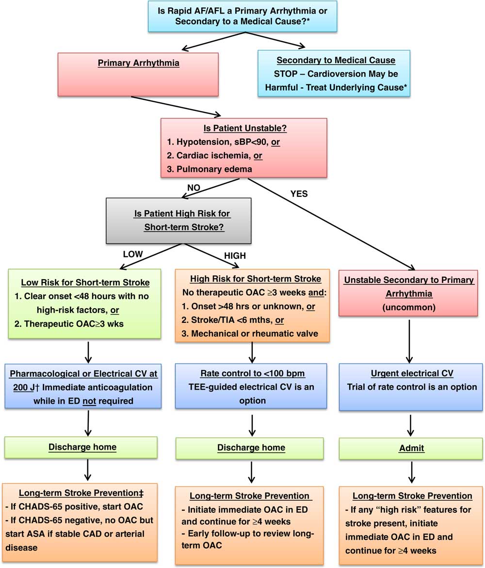 CAEP Acute Atrial Fibrillation/Flutter Best Practices Checklist ...