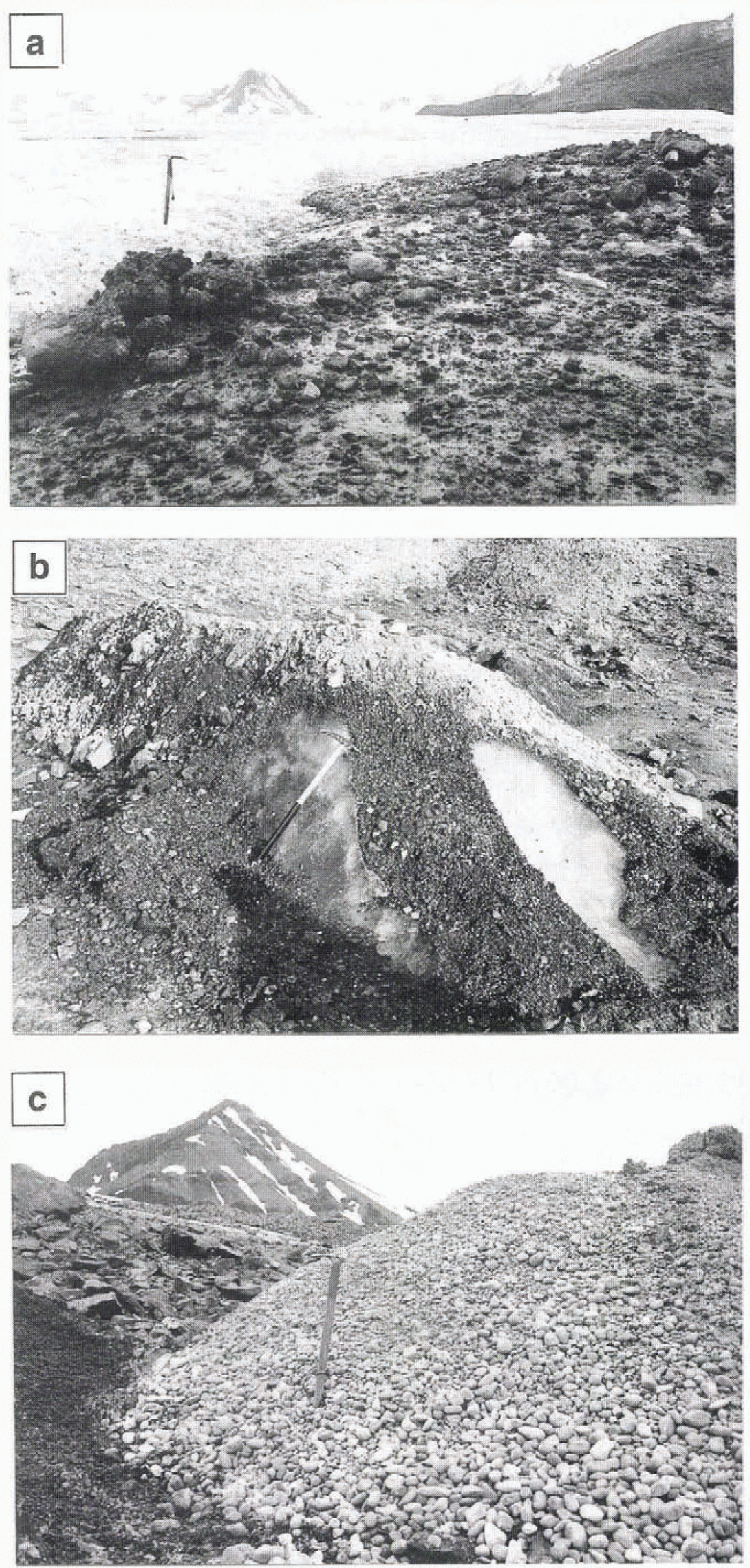 Debris entrainment and transfer in polythermal valley glaciers | Journal of  Glaciology | Cambridge Core