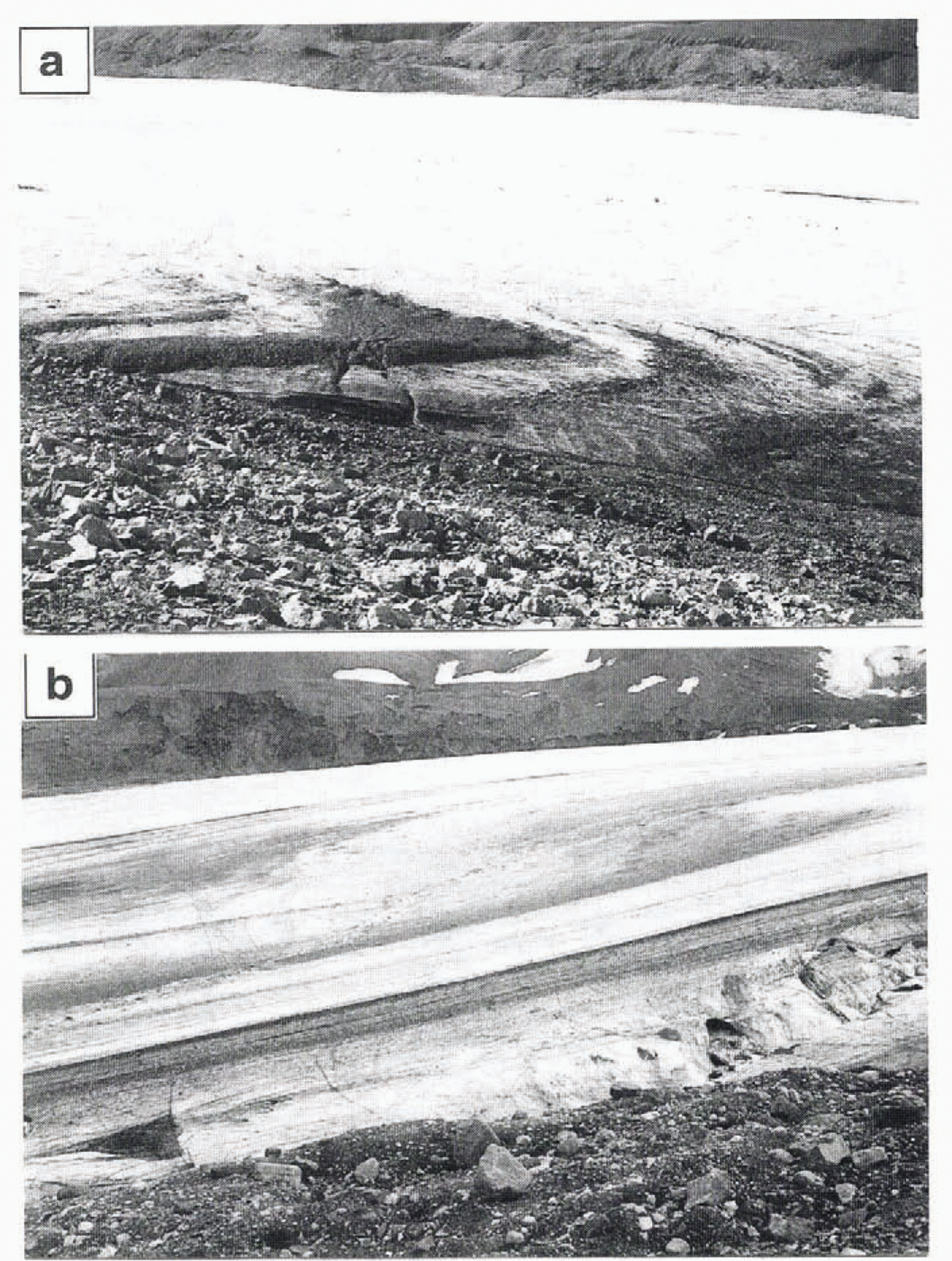 Debris entrainment and transfer in polythermal valley glaciers | Journal of  Glaciology | Cambridge Core