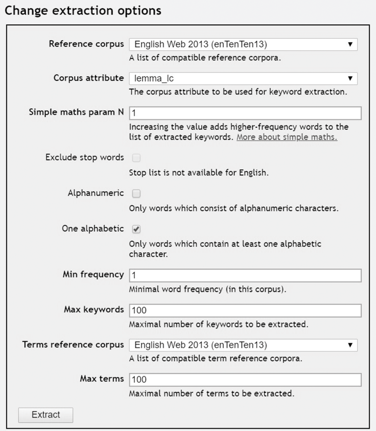 Leveraging Large Corpora For Translation Using Sketch Engine