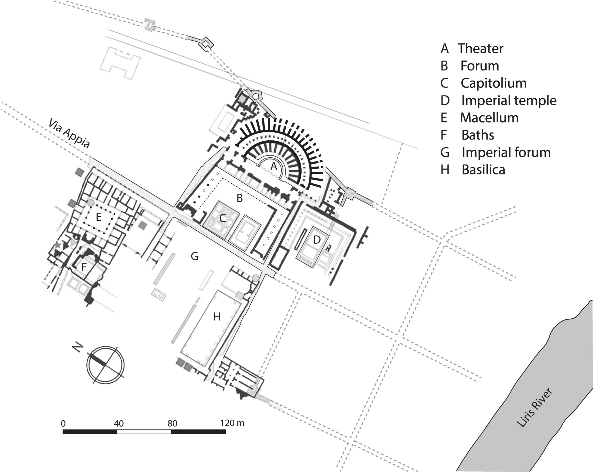 roman forum plan