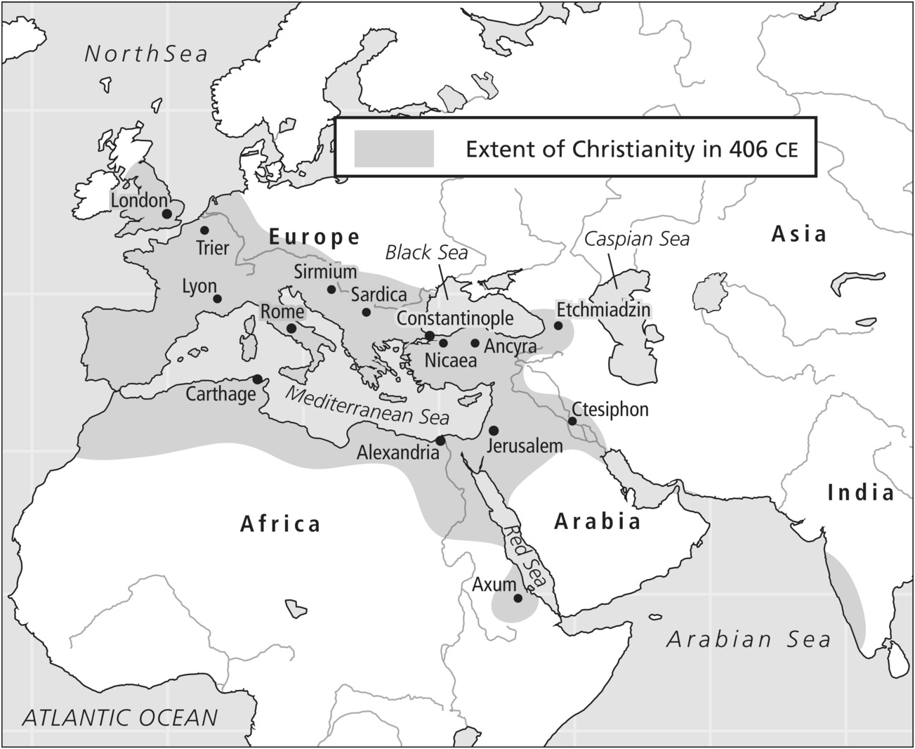 A Journey through Western Christianity: from Persecuted Faith to Global  Religion (200 - 1650)