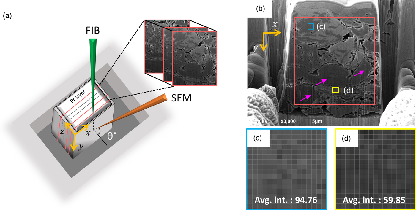 Image Segmentation For FIB-SEM Serial Sectioning Of A Si/C–Graphite ...