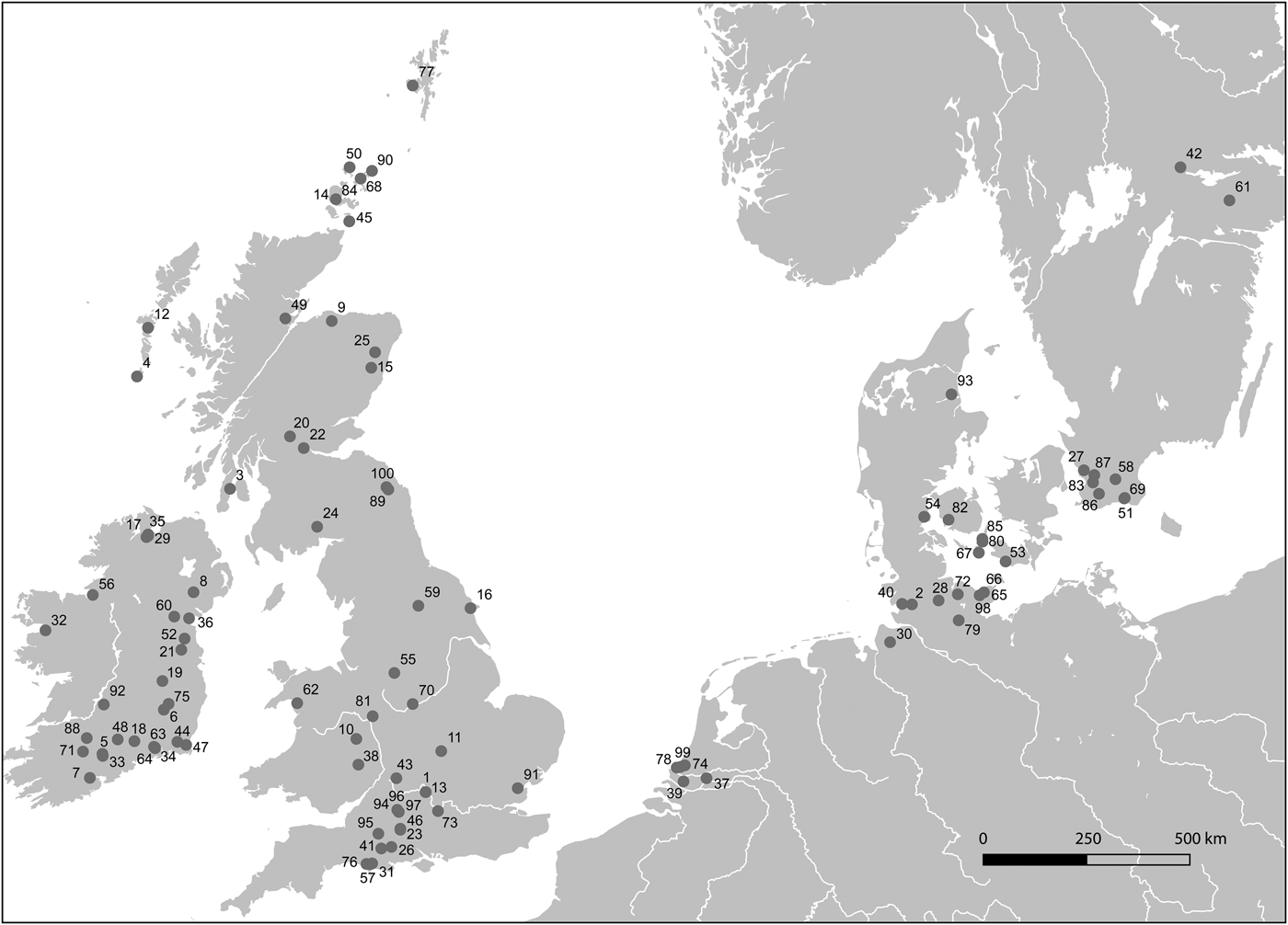 Neolithic Population Crash In Northwest Europe Associated With Agricultural Crisis Quaternary Research Cambridge Core