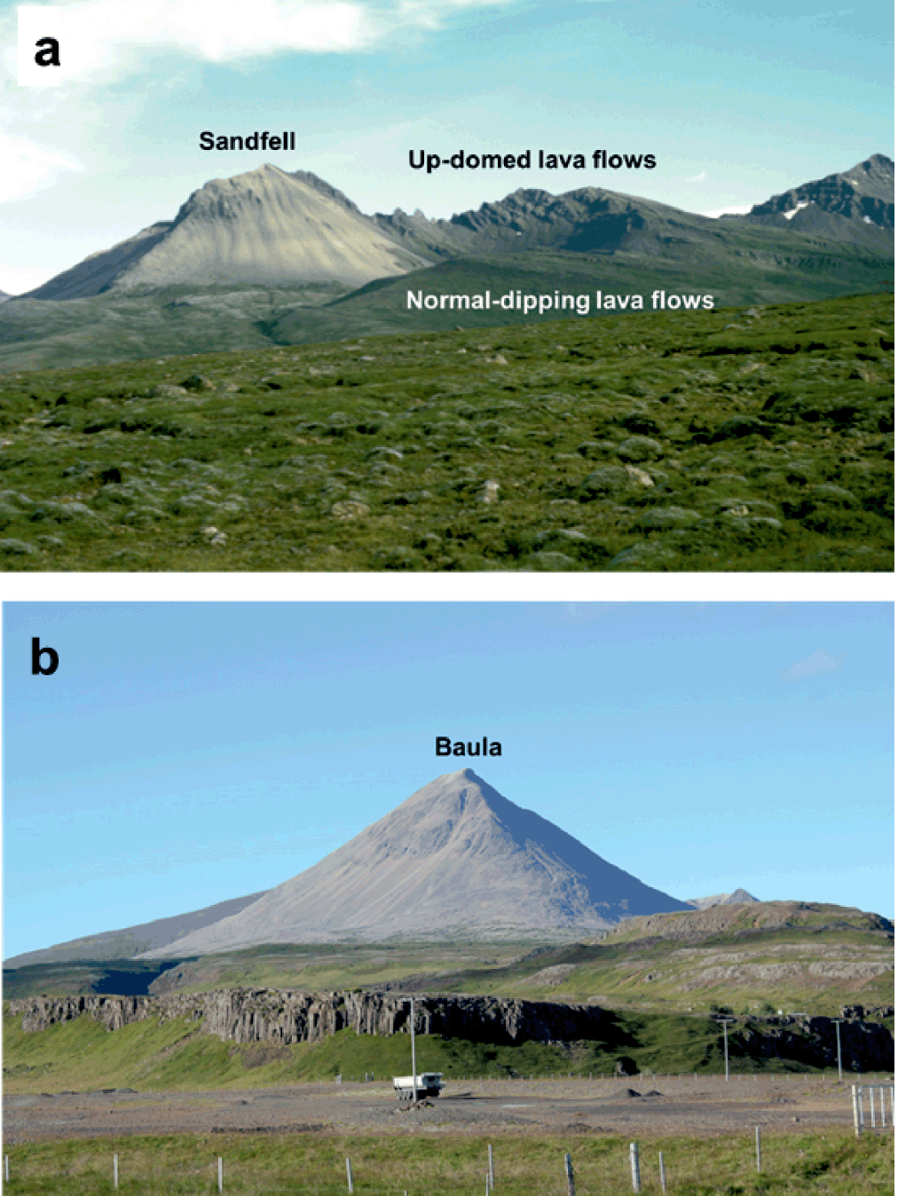 Mount Bardarbunga Iceland Volcanic lava rock slice medium size folded structure 