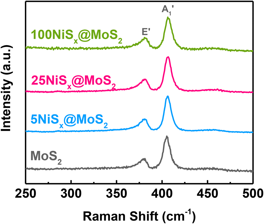 NiSx@MoS2 heterostructure prepared by atomic layer deposition as  high-performance hydrogen evolution reaction electrocatalysts in alkaline  media, Journal of Materials Research