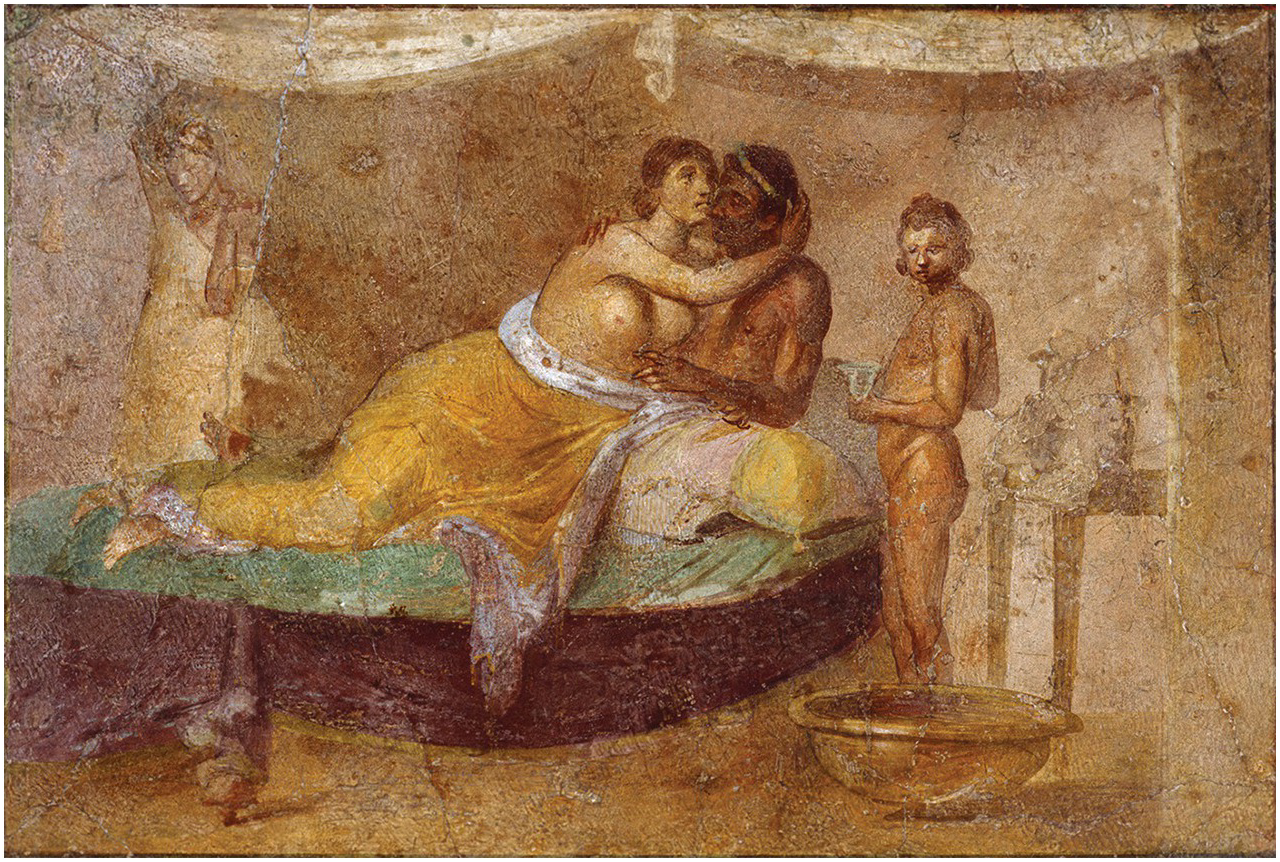 Frescoes (Four) - The Brothel of Pompeii