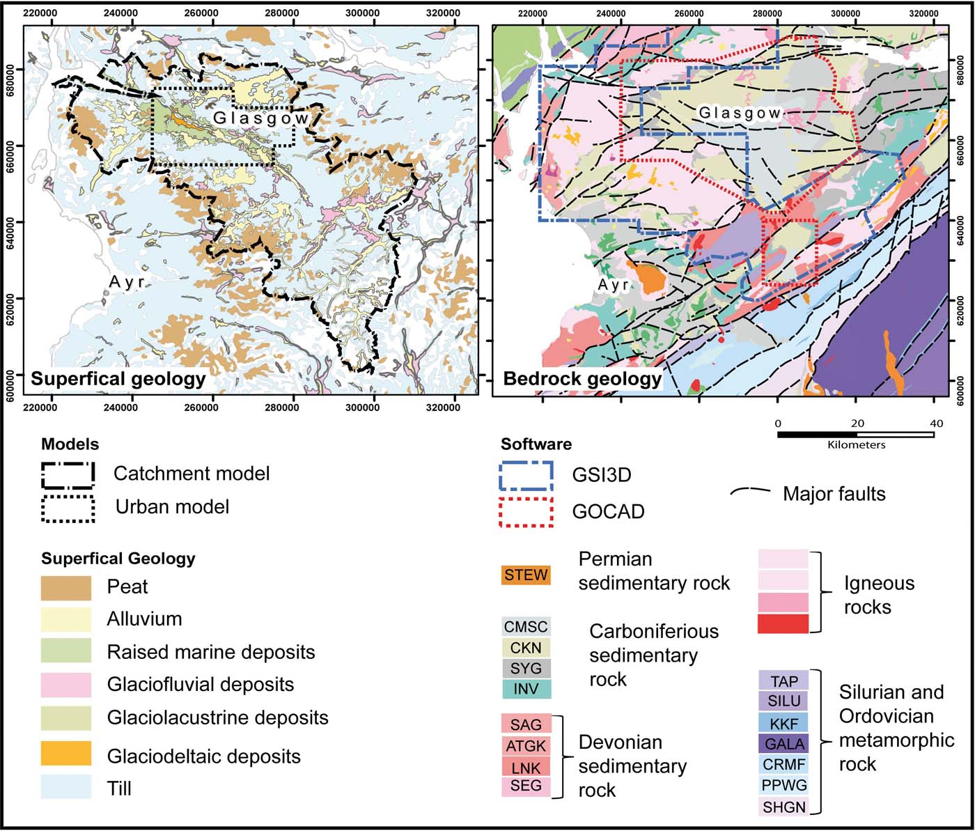 Creation and delivery of a complex 3D geological survey for the Glasgow ...