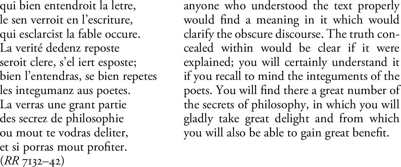 Introduction The Roman De La Rose And Thirteenth Century Thought