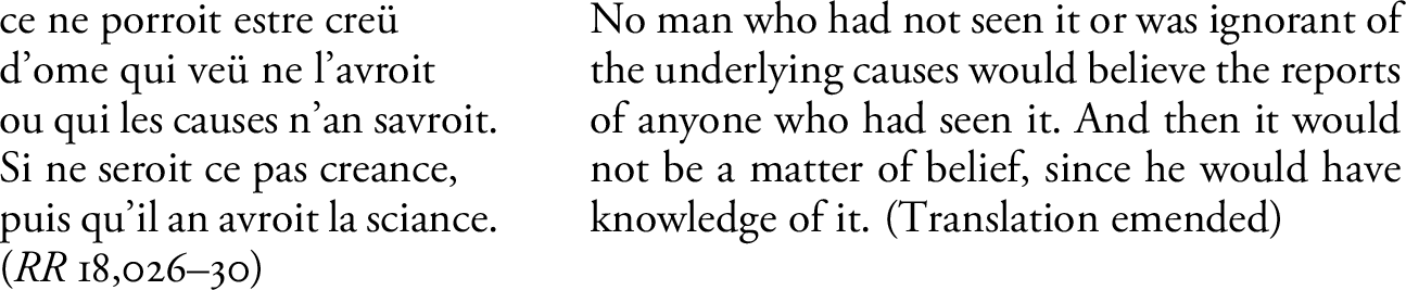 Epistemology And Language Part I The Roman De La Rose And Thirteenth Century Thought