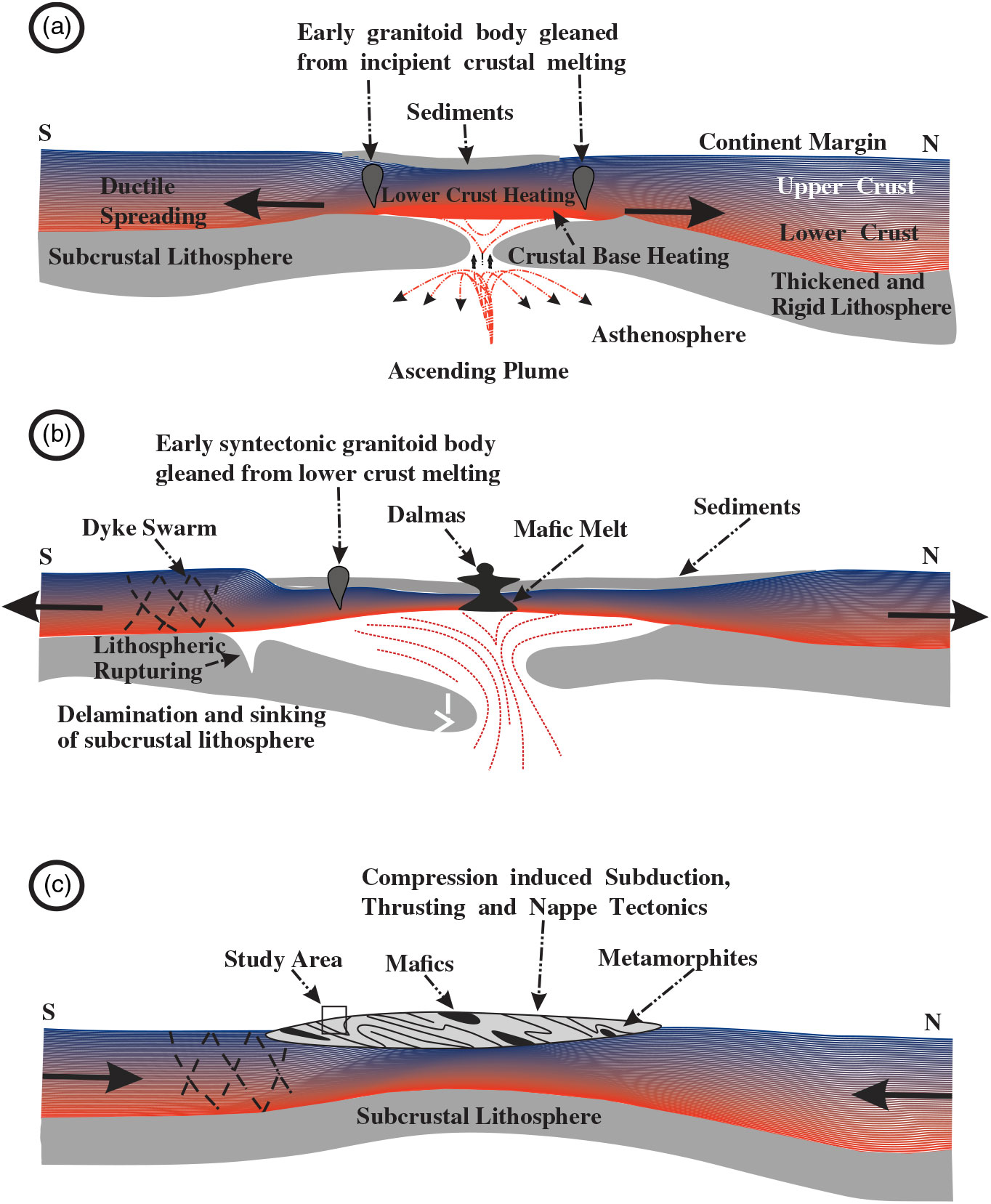 Prograde Polyphase Regional Metamorphism Of Pelitic Rocks, Nw Of 