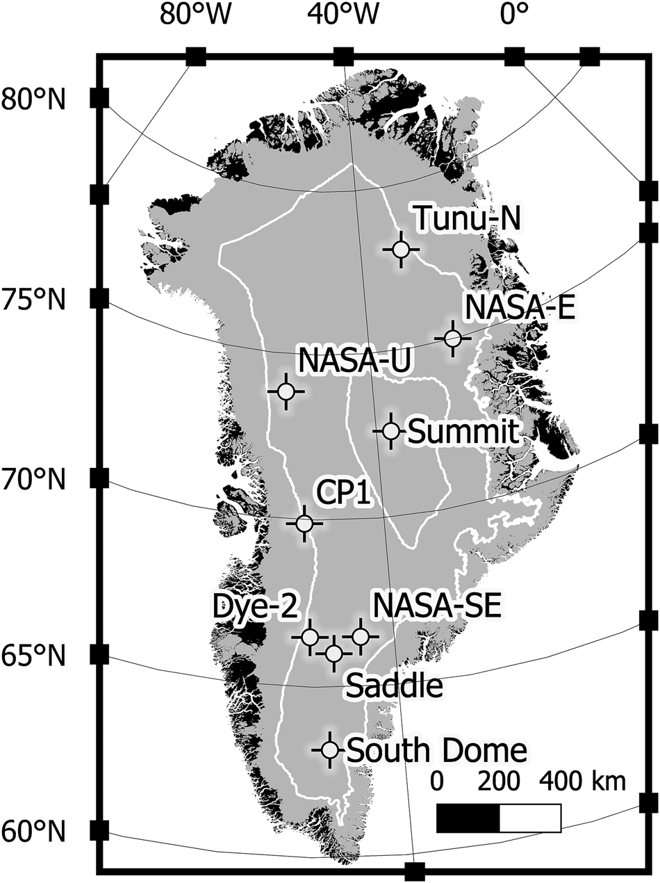 Firn Cold Content Evolution At Nine Sites On The Greenland Ice Sheet Between 1998 And 17 Journal Of Glaciology Cambridge Core