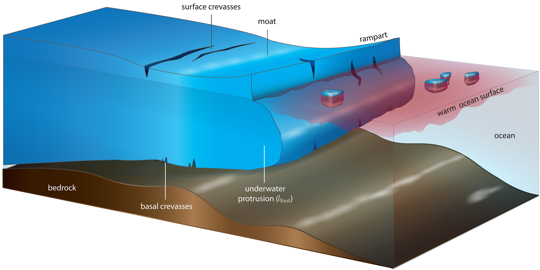 Viscous and elastic buoyancy stresses as drivers of ice-shelf calving ...