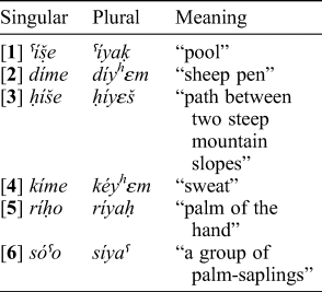 The Broken Plural In Soqotri Bulletin Of The School Of Oriental And African Studies Cambridge Core