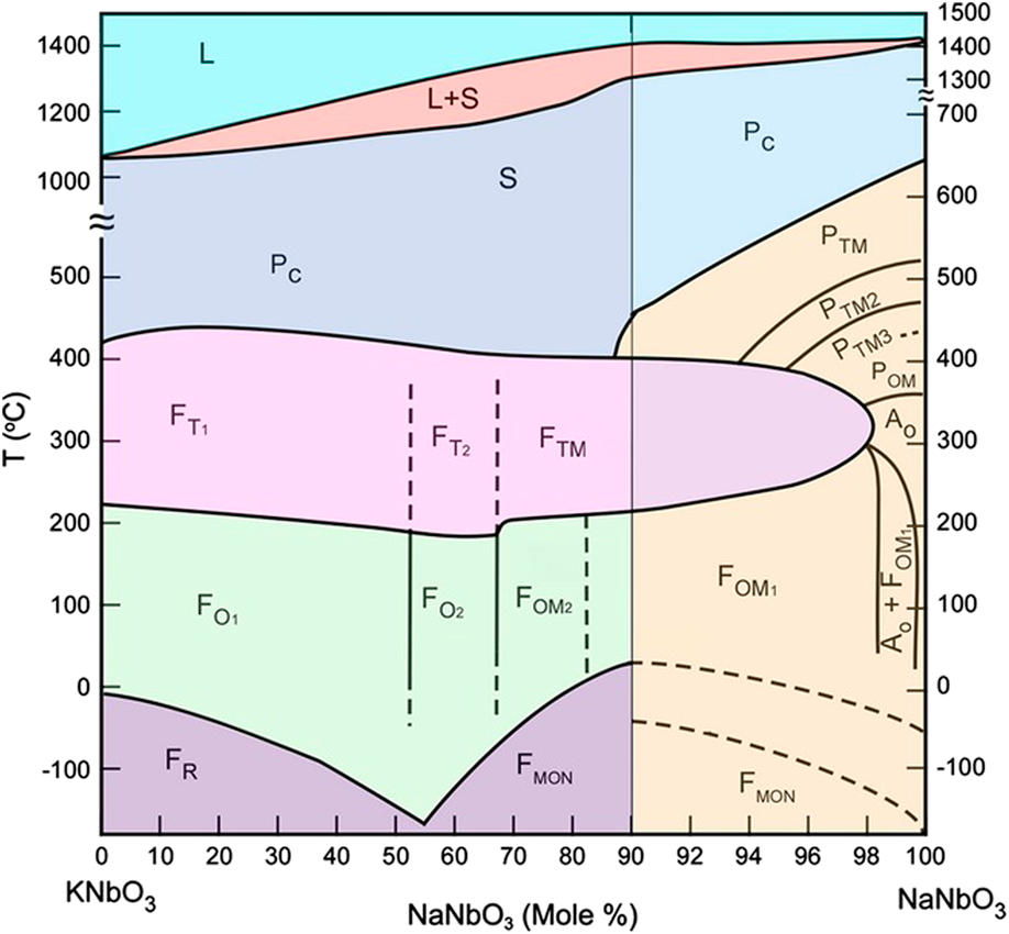 K,Na)NbO3-based piezoelectric single crystals: Growth methods 
