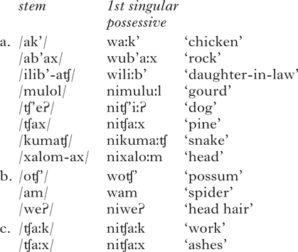 Morphologically Conditioned Phonology With Two Triggers Phonology Cambridge Core