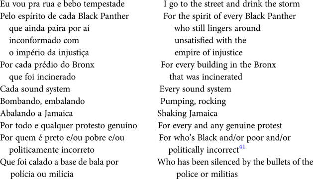 The End Of Song Improvisation As Social Critique In Brazil Twentieth Century Music Cambridge Core