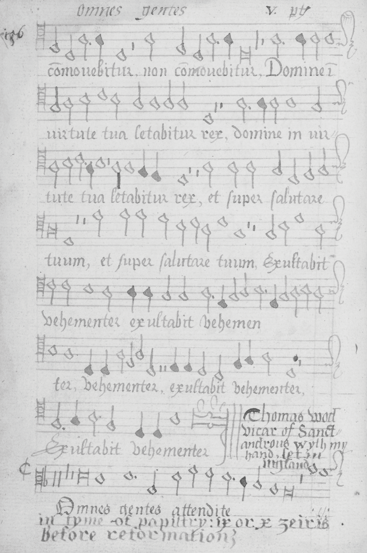 Selectae Cantiones AAVV Rev Fabio ANTI Roma 1616 
