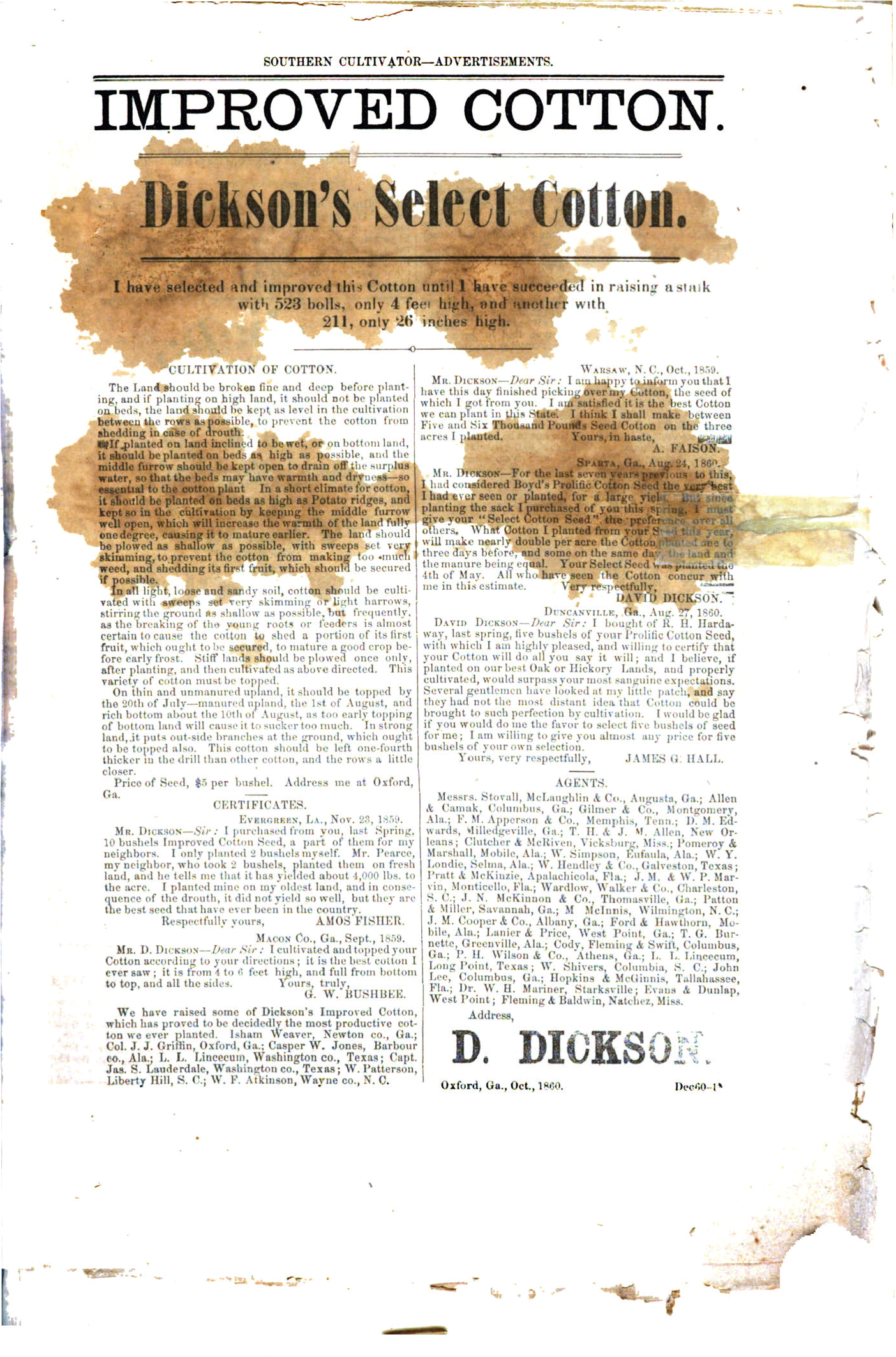 The Civilian and Gazette. Weekly. (Galveston, Tex.), Vol. 23, No. 52, Ed. 1  Tuesday, April 2, 1861 - Page 2 of 4 - The Portal to Texas History