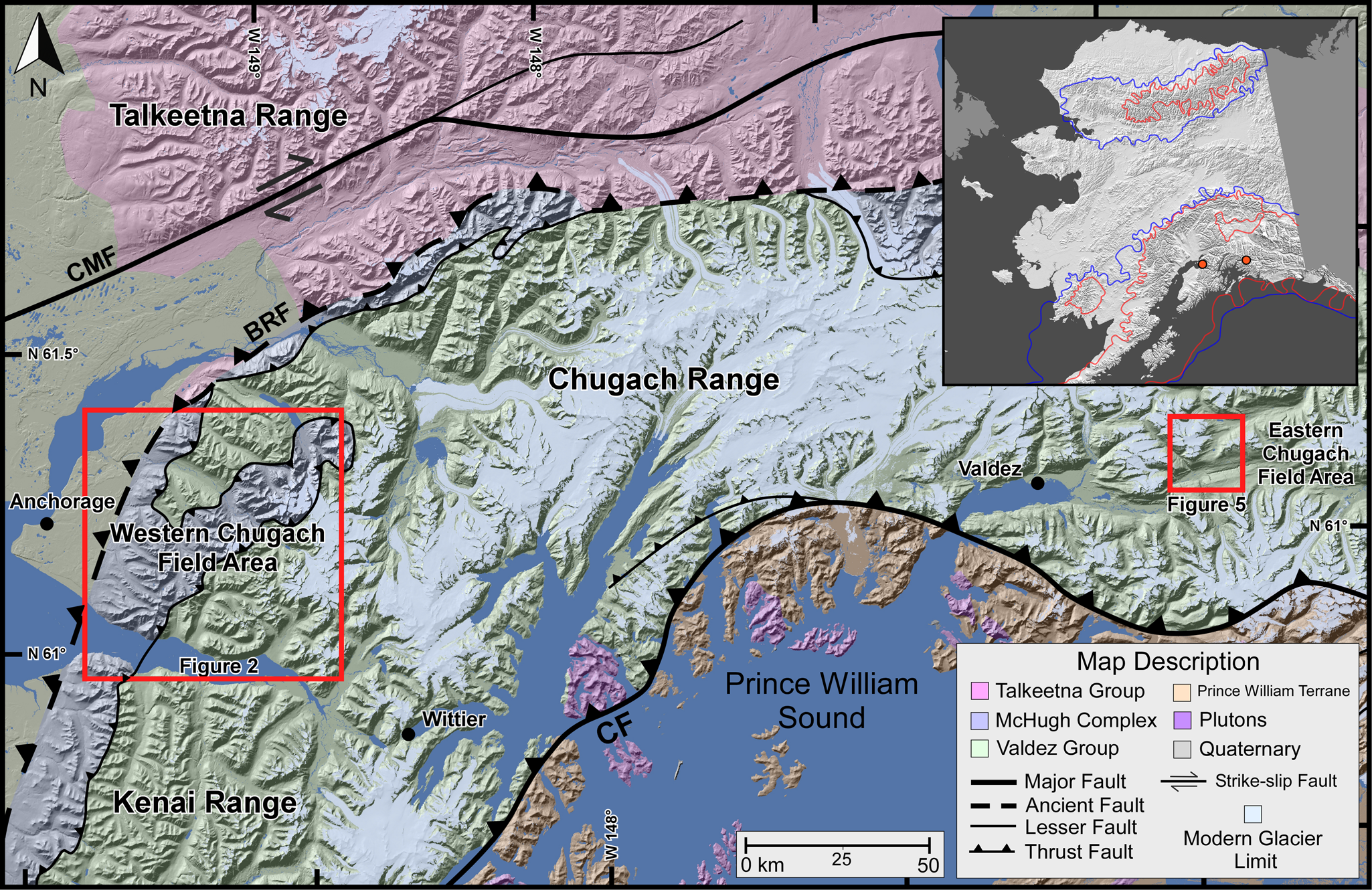 The Alaska Range and Denali: Geology and Orogeny (U.S. National